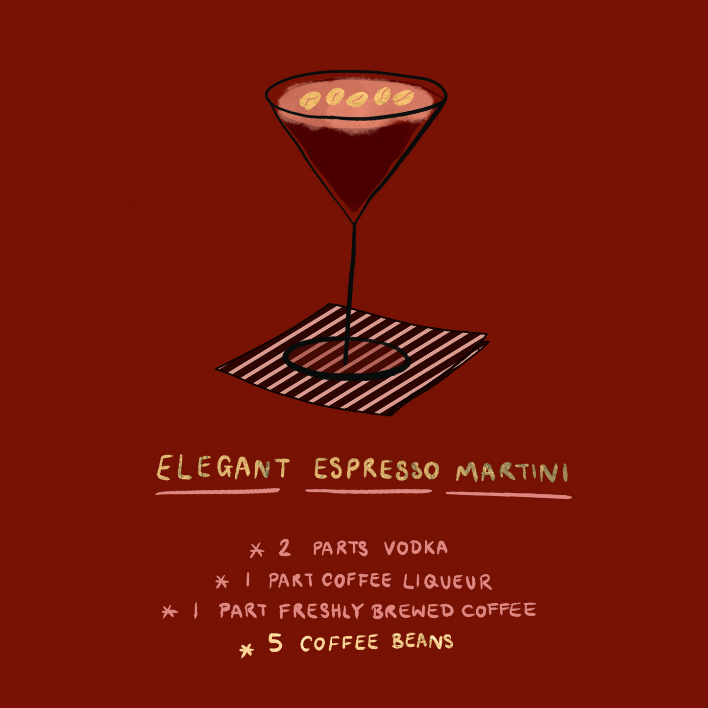 An Elegant Espresso Martini