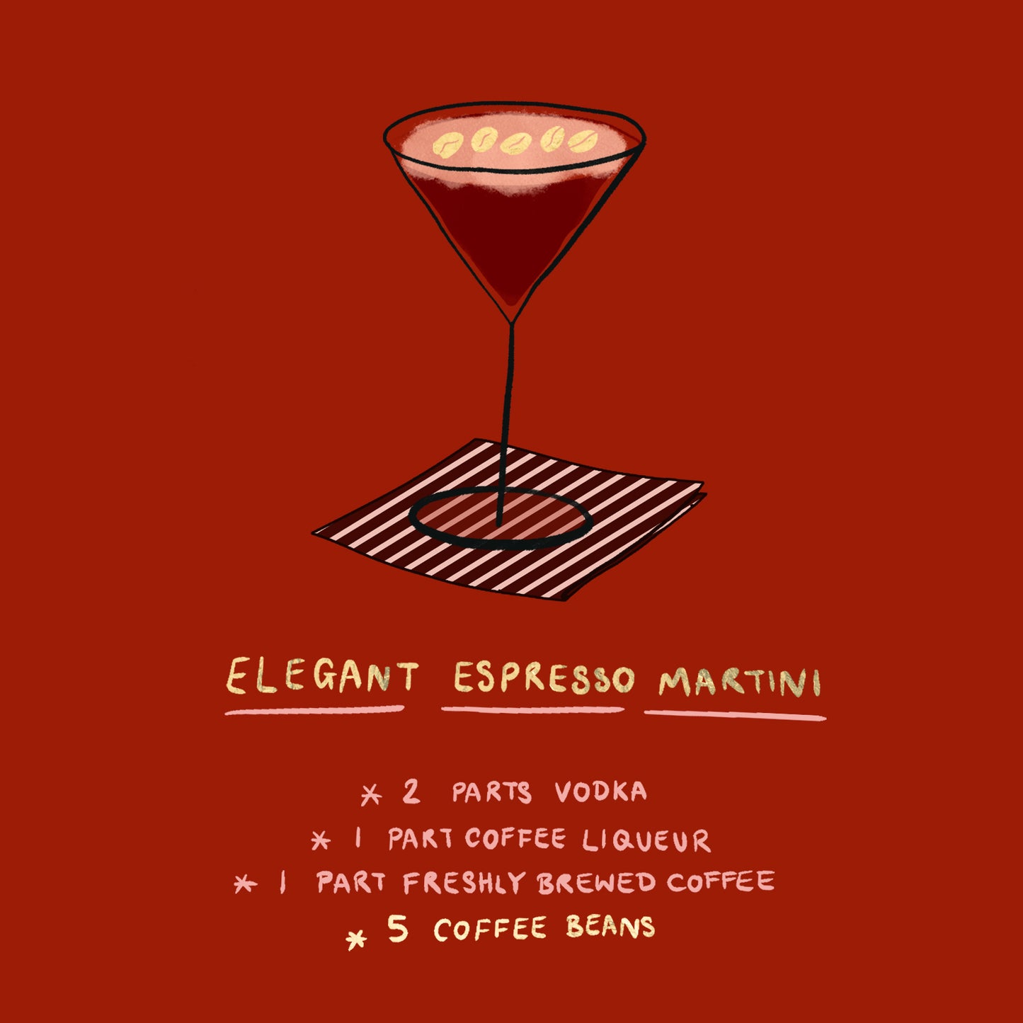An Elegant Espresso Martini